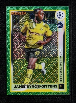 2022 Topps Merlin UEFA Club Competitions 55/99 Jamie Gittens #31 Rookie RC 0e1b
