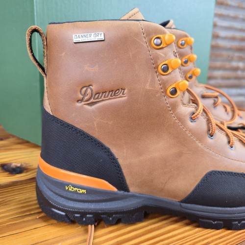 Botas de trabajo Danner Stronghold de cuero marrón oscuro de 6" para hombre 16713 talla 11 EE nuevas - Imagen 10 de 18
