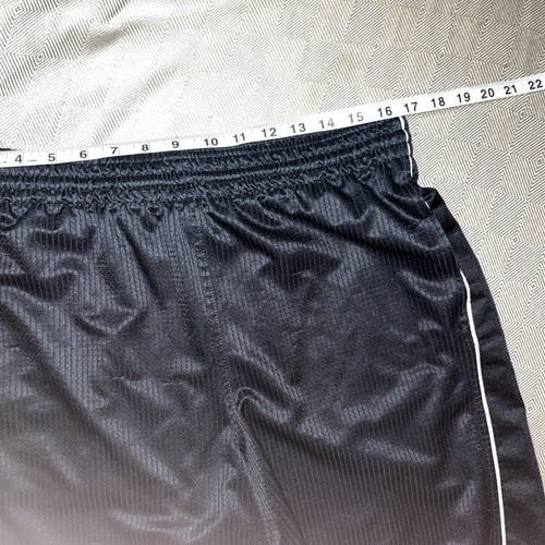Men's Nike Basketball Uncompromising Excellence Satiny Black White Shorts Size M - Picture 9 of 13