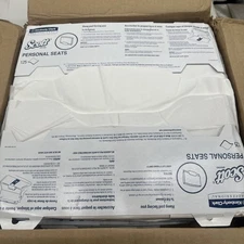 Scott Personal Seats Sanitary Toilet Seat Covers 125/Pack 3000/Carton 0741010