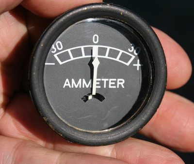 vintage an・an no.30 20s 30s Induction Loop Through Vintage 30-30 Amp Gauge - Ford