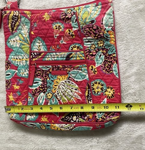 Vera Bradley Hipster Rumba Quilted Crossbody/Shoulder Bag Handtasche Tropical Floral - Bild 14 von 19