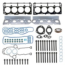 Full Cylinder Gasket Set with Head Bolts Compatible with Dodge Challenger