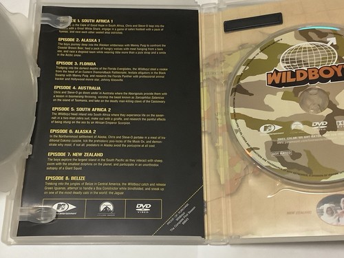 WildBoyz Complete Series Seasons 1-4 Chris Pontius Steve-O MTV Wild Boyz 1 2 3 4 - Foto 4 di 15