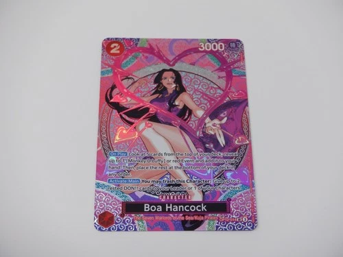 One Piece Boa Hancock Super Rare Foil OP12-014 Adventure on Kami's Island  A404