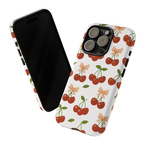 Cute Cherry Phone Case | Tough Cases with Fruit Design, Cute Phone Accessories  - Picture 15 of 78