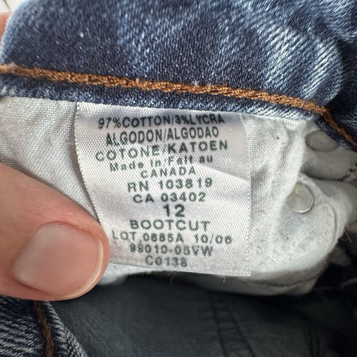 Harley Davidson Denim Jeans Damen Größe 12 Bootcut - Bild 6 von 9