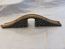 Ramp Arch Track Thomas Friends Wooden Railway Stone Bridge 3 pc Set
