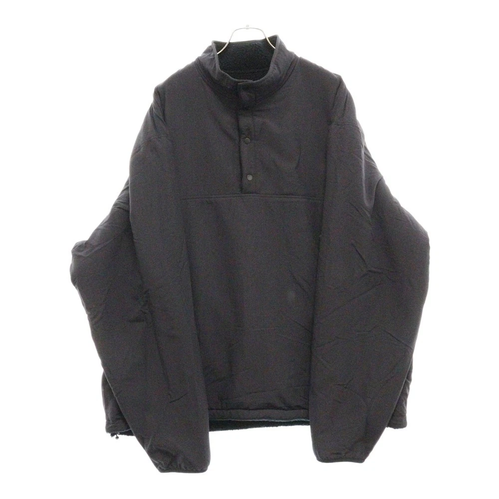 Veste pull anorak réversible noir Supreme 24AW Polar Tech polaire Shearling