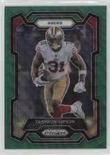 2023 Panini Prizm Green Wave Prizm Tashaun Gipson #273