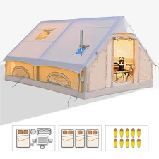 Inflatable Tents for Camping,Large Inflatable Camping Tent with Hand Pump