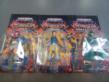 MOTU Origins X Thundercats Wave 1 Set of 3 Mattel Lion-o Cheetara Battle cat