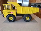 Mighty Tonka Dump Truck: Original played with condition: Vintage 1970's Tonka