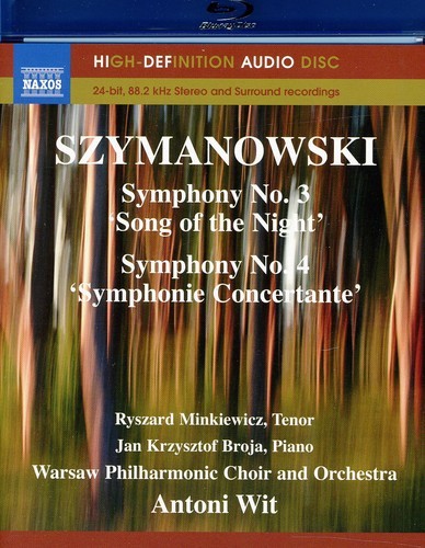 Antoni Wit - Symphonies 3 & 4 [New Blu-ray Audio] - Zdjęcie 1 z 1
