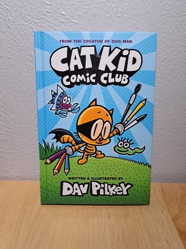 2 Cat Kid Comic Club Hardcover Books Dav Pilkey - Picture 8 of 13
