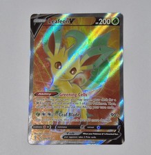 Leafeon V (Full Art) 166/203 SWSH07: Evolving Skies Holo