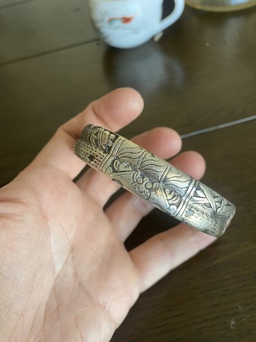 Chinese silver bracelet - Picture 7 of 10