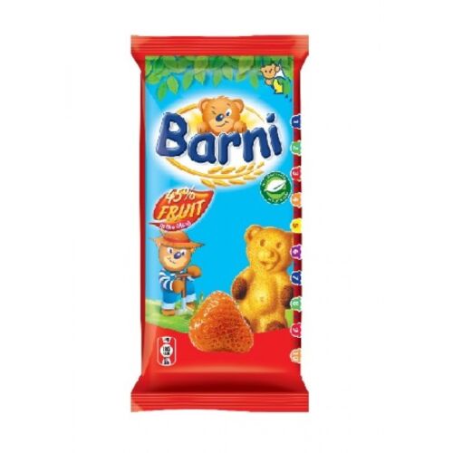 BEAR BARNI Sponge Cakes Soft Biscuits Treats MILK CHOCOLATE STRAWBERRY Flavors - Picture 11 of 13
