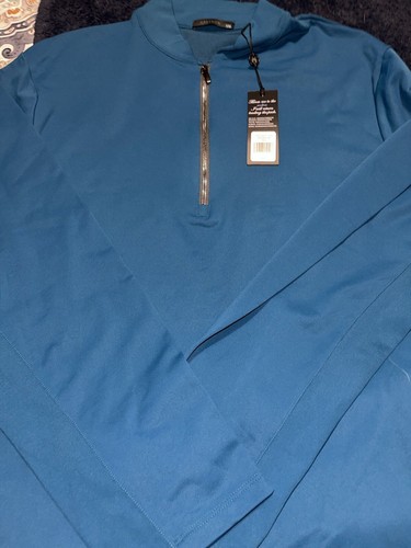 Greyson Golf Tour Siasconset Quarter Zip Pullover XXL Orca - Picture 1 of 4
