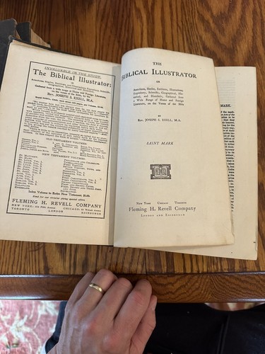 Set Of 3 Vintage the Bible illustrator 1905 St. Mark, St. Luke, St. John - Picture 12 of 12