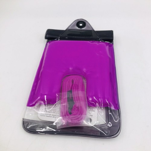 Travelon Floating Waterproof Phone Digital Camera Pouch Case Fuchsia Lanyard - Photo 6 sur 6