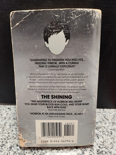 The Shining By Stephen King. Grey Paperback. First Edition. Rare. Vintage 1977.  - Picture 2 of 10