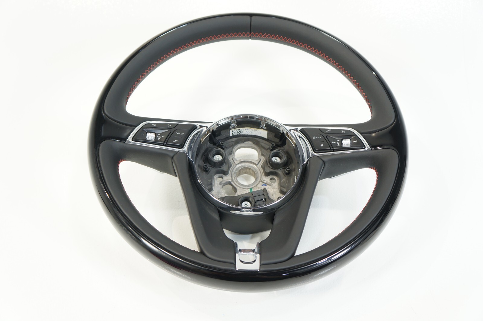 16-2020 bentley bentayga steering wheel with button control PIANO BLACK wood