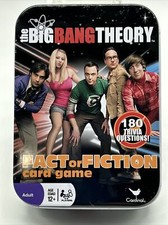 The Big Bang Theory Fact or Fiction Card Game in Metal Tin by Cardinal