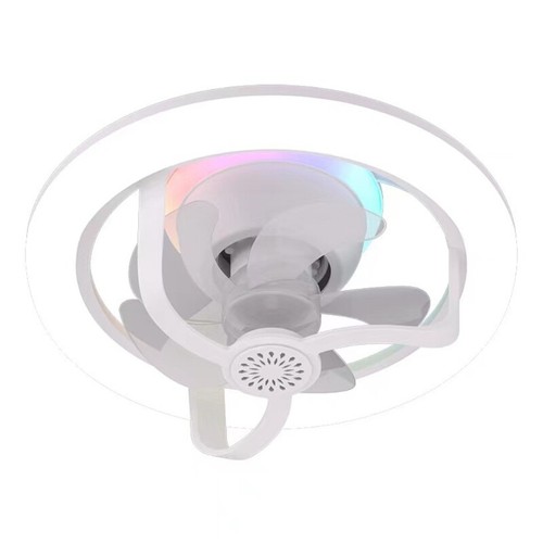 Aromatherapy Oscillating Fan Light With Multiple Lighting Modes For Home Office - Picture 1 of 8