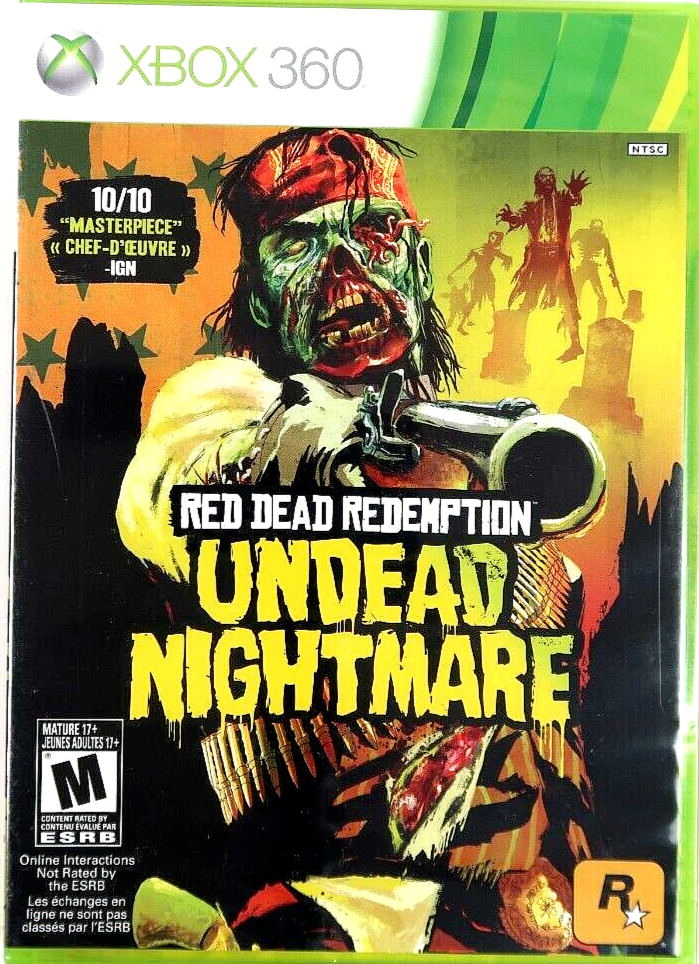 Jogo Xbox One/360 Red Dead Redemption Undead Nightmare Novo - ROCKSTAR  games - Outros Games - Magazine Luiza