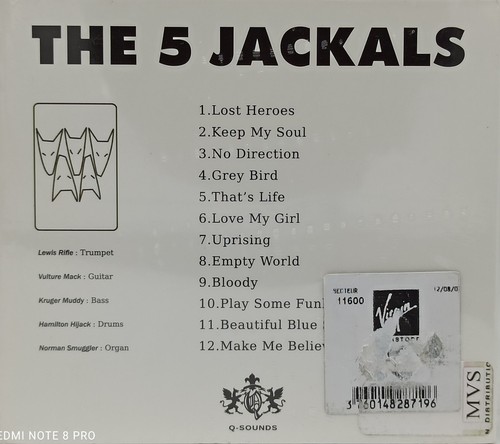CD THE 5 JACKALS - STEREO neuf sous blister - Foto 2 di 2