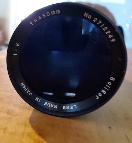 Soligor 450mm f/8T-Mount Manual Focus Lens - no camera adapter - Picture 2 of 10
