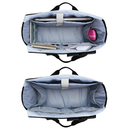 Sac Fourre-Tout pour Enseignant Sac de Travail avec Plusieurs Poches et Compa... - Photo 4/6