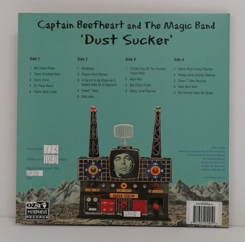 Captain Beefheart & the Magic Band Dust Sucker Green Vinyl LP Ltd Ed 723 / 1040 - Picture 6 of 9