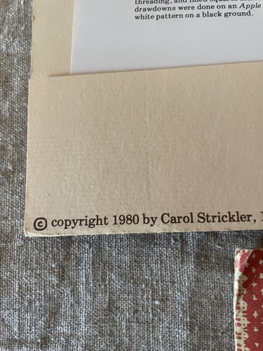 Portfolio of American Coverlets Carol Strickler Volume 1, 2 & 3 plus sample - Picture 8 of 8