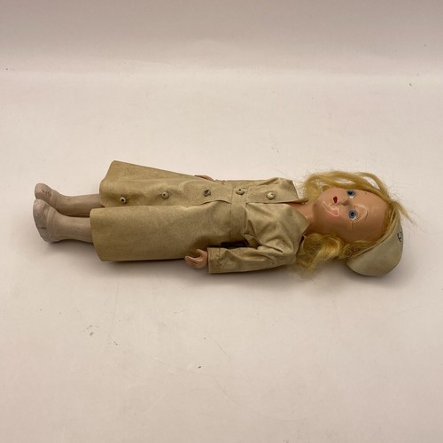Vintage Miss Curtis Nurse Doll Plastic Body Vinyl Uniform Fixed Eyes - Bild 4 von 7