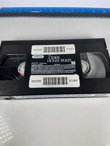 The Cider House Rules (VHS 1999) Charlize Theron Tobey Maguire Hollywood Video - Picture 3 of 3