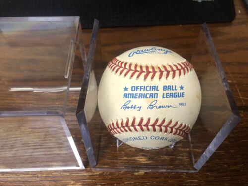 Signed Auto Baseball Official OMLB Ball HOF Bert Blyleven PSA Decal--with cube - Picture 3 of 6