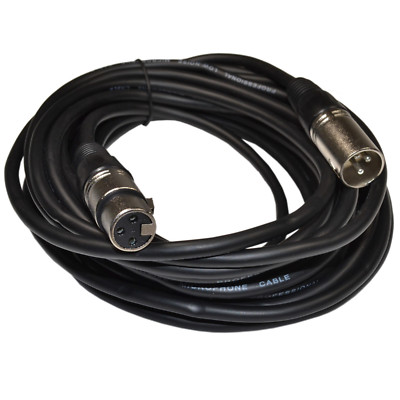Sennheisers e 845 e 935 e 945 e 965 Microphones 3-pin XLR M to XLR F Cable Cord
