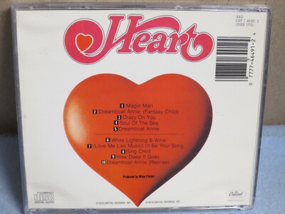 Heart - Dreamboat Annie ( CD - 1976 / 19?? - Capitol CDP 7 46491 2