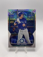 2023 Bowman Chrome Axel Sanchez 1st Mega Box Mojo Refractor #BCP-73 Mariners