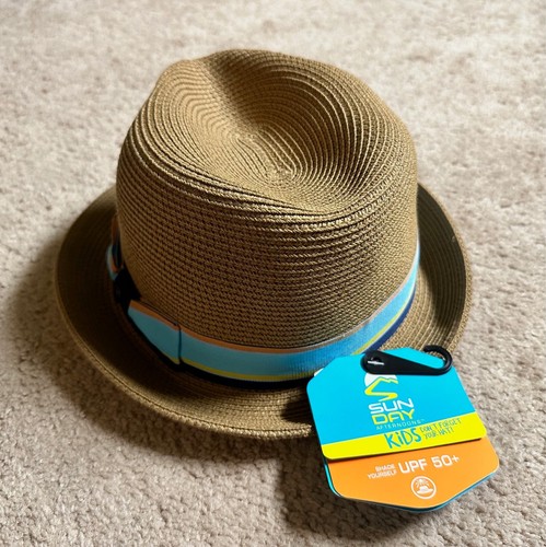 Sunday Afternoons Girls' Gecko Fedora Hat UPF 50+ Summer Sun Hat size Large NEW - Picture 4 of 9