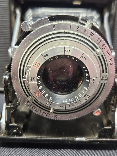 Vintage AFGA Ventura 66 Deluxe Vintage Camera Folding Rare - Picture 7 of 12