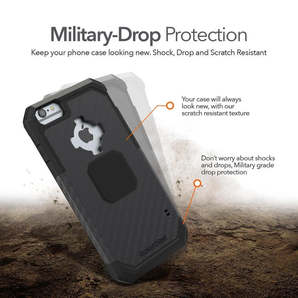 Funda Resistente Rokform - iPhone 8/7/6 - Grado Militar Protección contra Caídas Foto 3 de 4