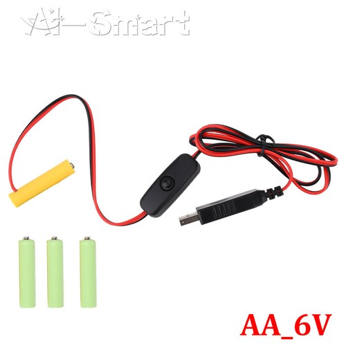 Cable eliminador AAA Cable de alimentación de batería ficticia Repuesto para 3/4.5/6V AA AAA - Imagen 29 de 34
