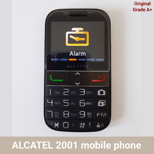 100% Genuine Original Alcatel 2001X GSM 2MP GPRS Unlock Mobile Phone+Cradle Dock - Picture 10 of 12