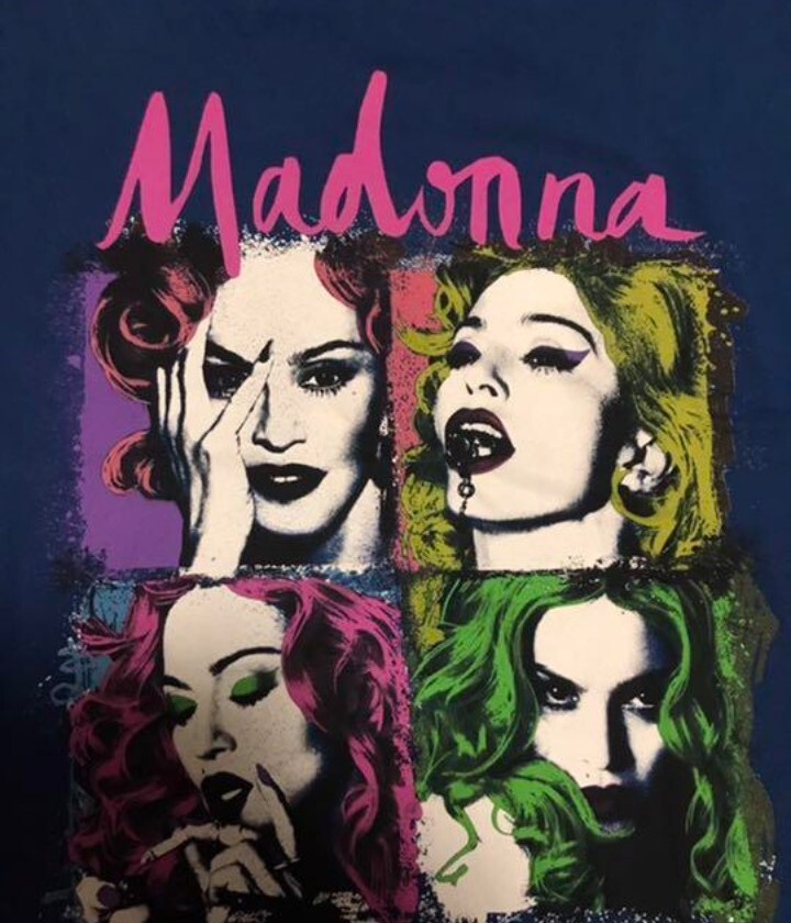 Madonna REBEL HEART TOUR 2016 Tシャツ Tour in Japan Madonna Limited T-shirt Size L Rebel Heart