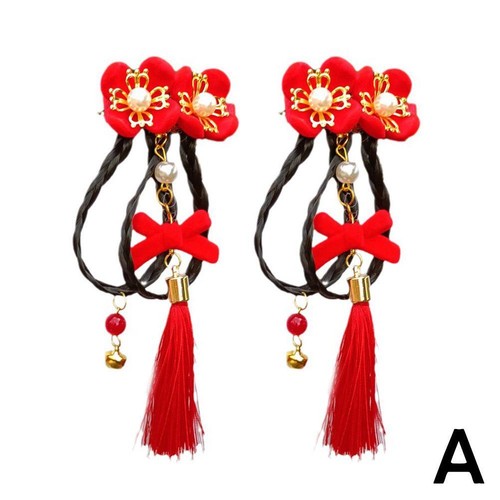 Girls New Year Hair Accessories Ancient Style Hair Clips Chinese Style Headwe V9 - Picture 24 of 31