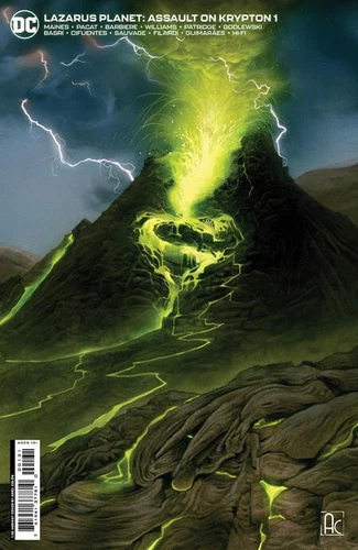 LAZARUS PLANET: ASSAULT ON KRYPTON #1 (ARIEL COLON 1:25 VARIANT)(2023) ~ DC