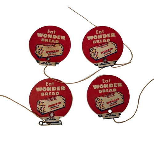 Vintage 1950s Howdy Doody Wonder Bread Flip Pins Lot of 17 w/ Display Case - Picture 8 of 19